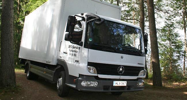 muuttoauton vuokraus bfgservice
